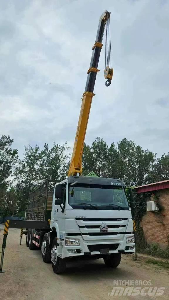 Howo 371 375 380 Crane trucks