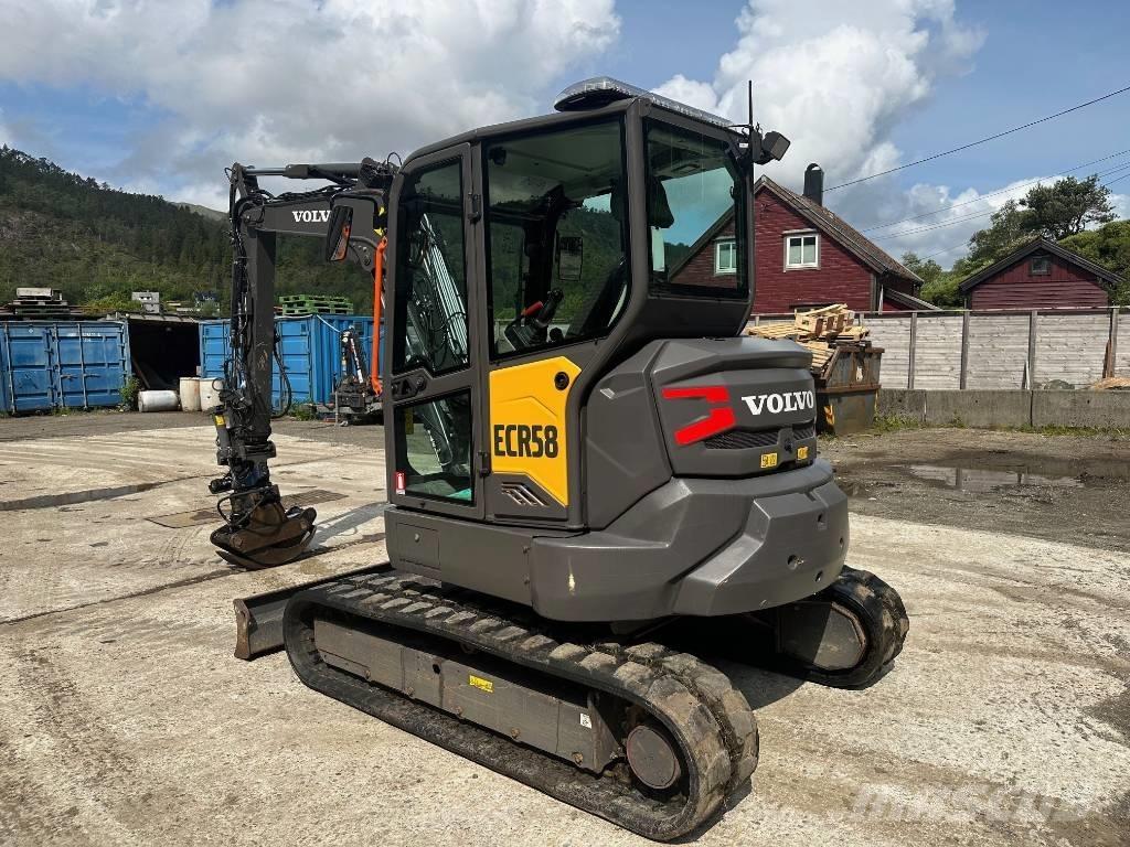 Volvo ECR 58F Mini excavators < 7t
