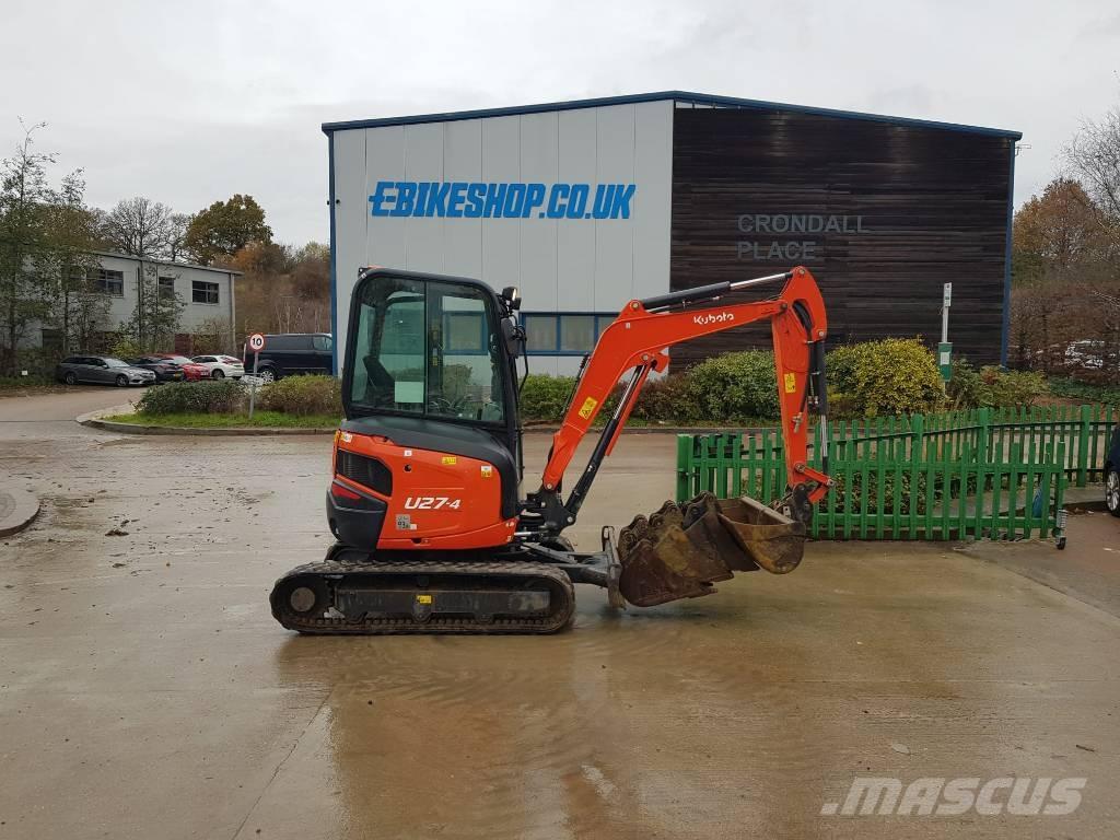 Kubota U27-4 Mini excavators < 7t