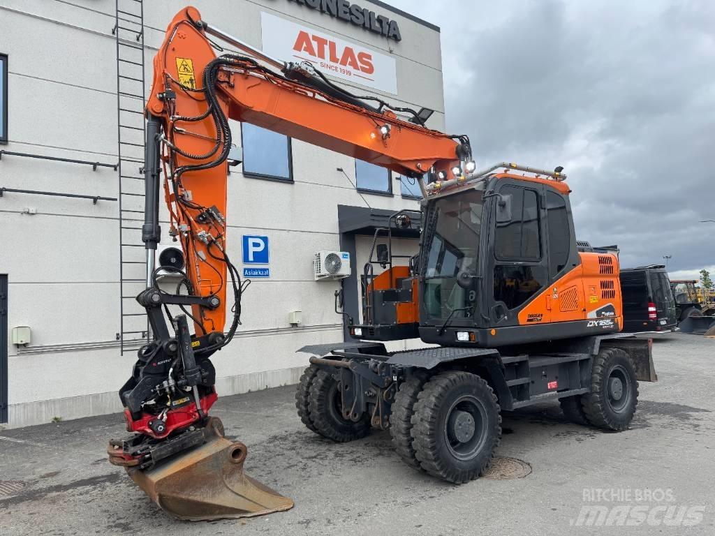 Doosan DX 165 W-5 Wheeled excavators