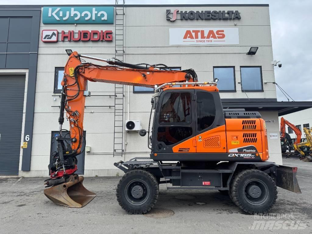 Doosan DX 165 W-5 Wheeled excavators