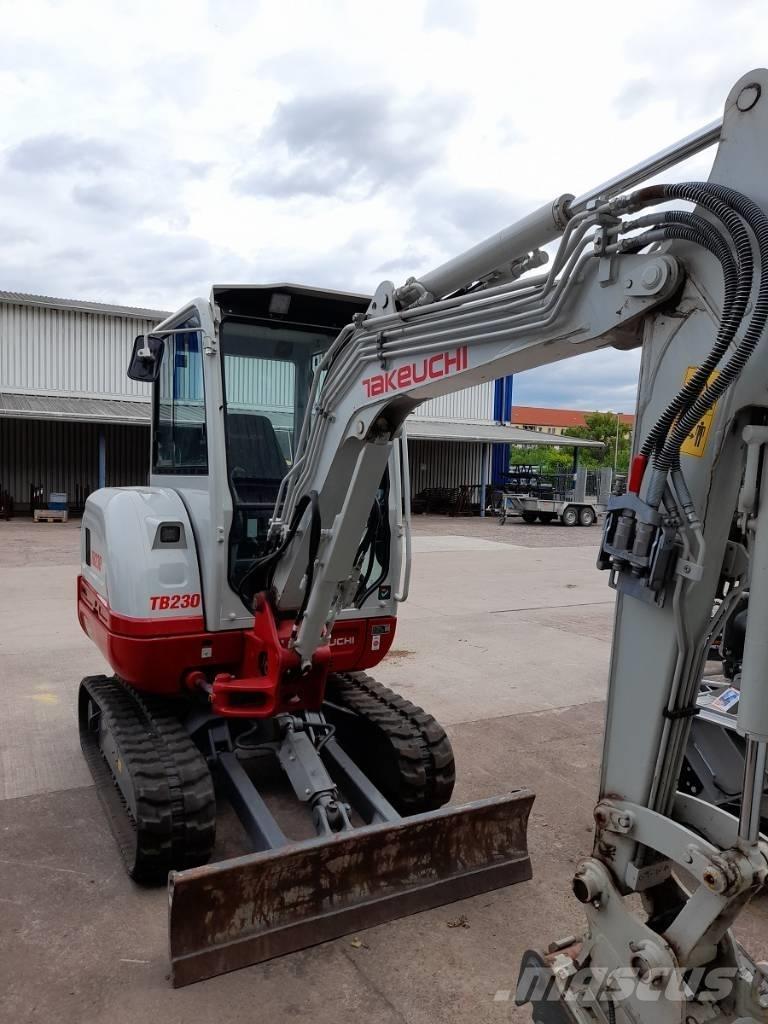 Takeuchi TB 230 Mini excavators < 7t