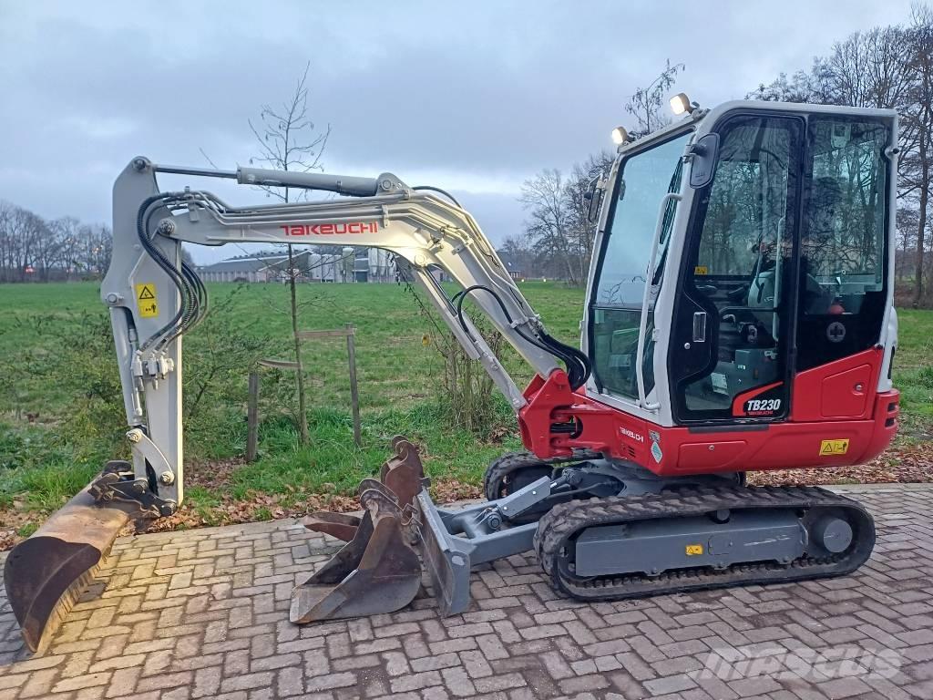 Takeuchi TB 230 Mini excavators < 7t
