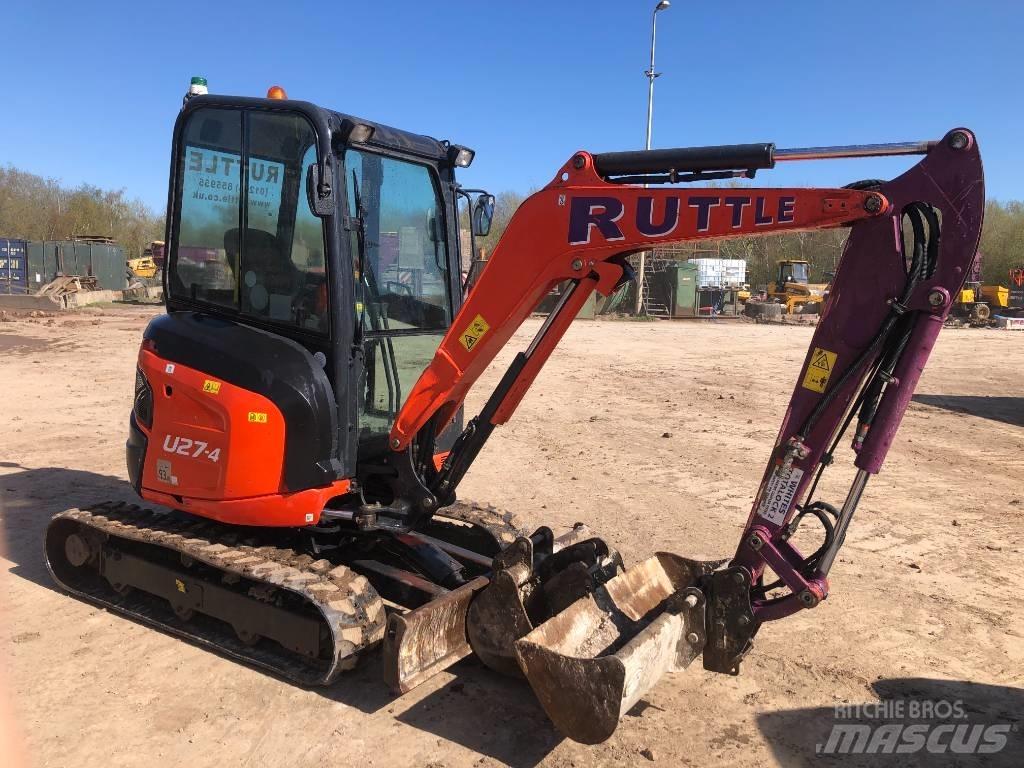 Kubota U 27-4 Mini excavators < 7t