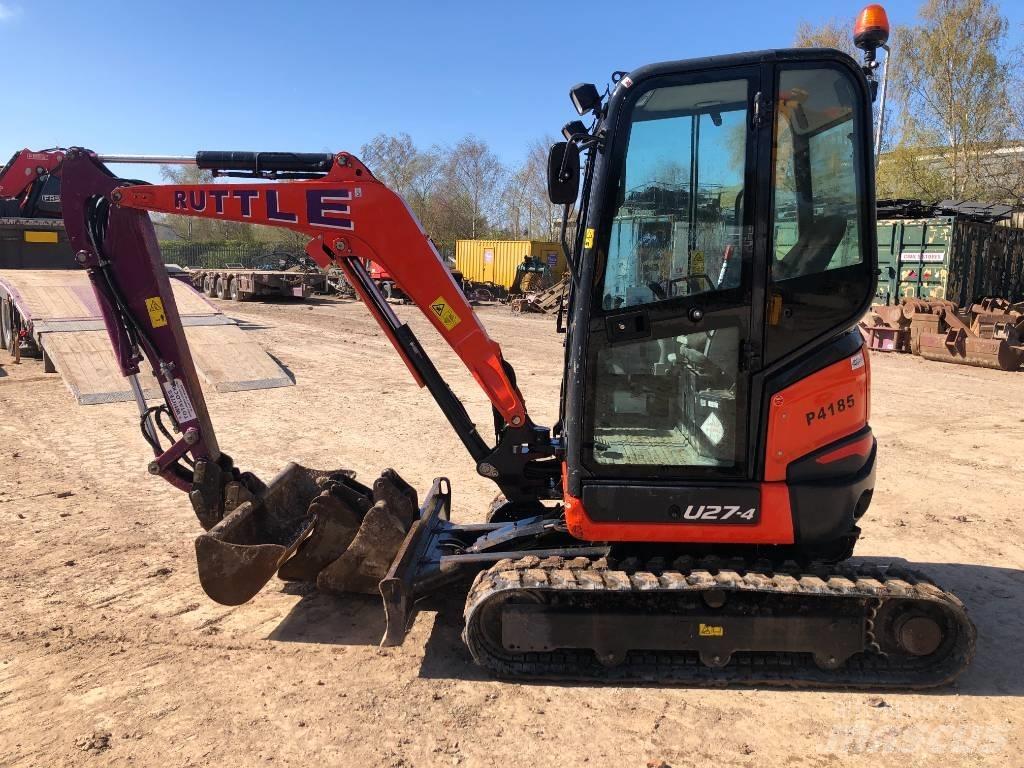 Kubota U 27-4 Mini excavators < 7t