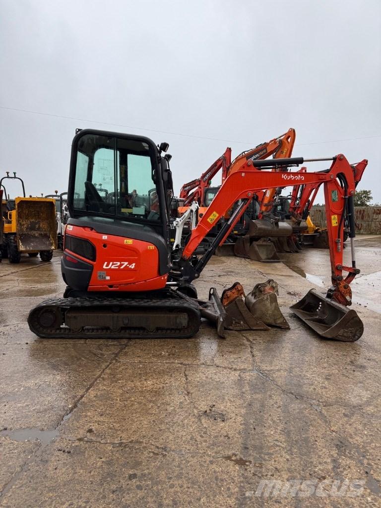 Kubota U 27-4 Mini excavators < 7t