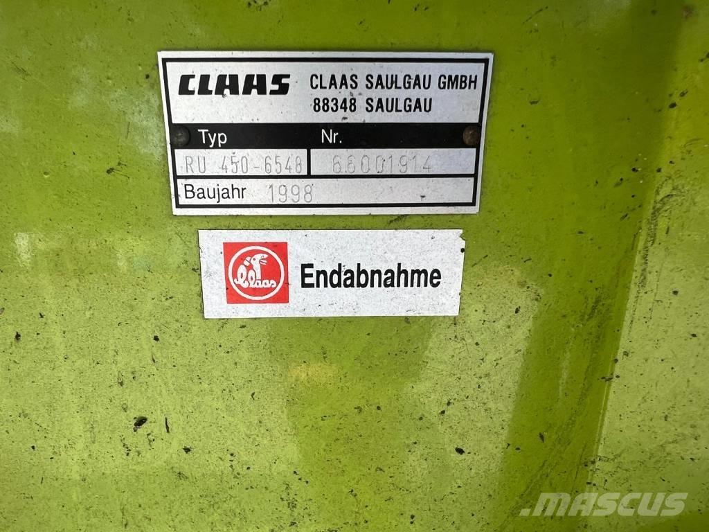CLAAS RU 450 Self-propelled foragers
