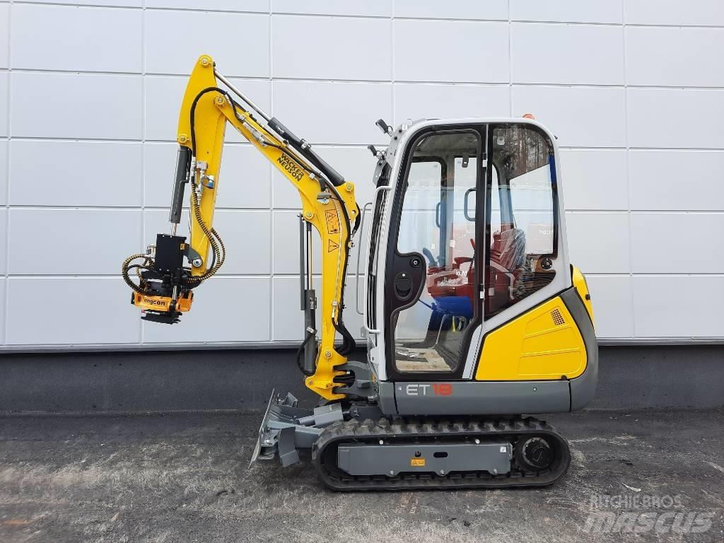 Wacker Neuson ET 18 Mini excavators < 7t