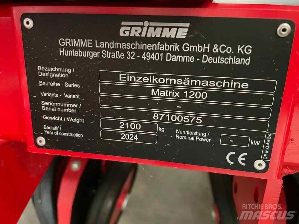Grimme MATRIX 1200 Other farming machines