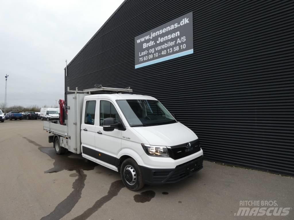 MAN TGE 5.180 Flatbed/Dropside trucks