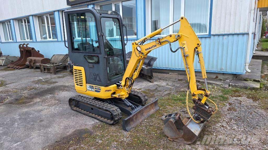 Komatsu PC 14 R Mini excavators < 7t