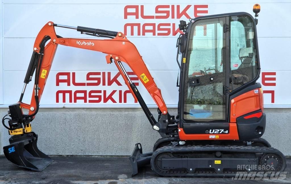 Kubota U 27-4 Mini excavators < 7t