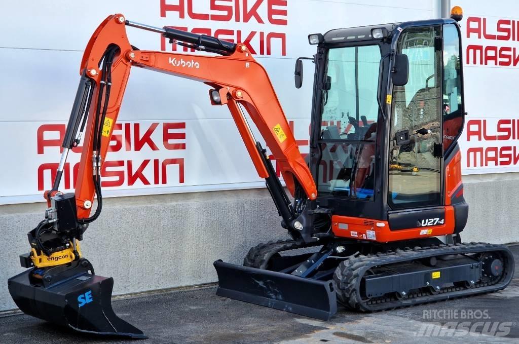 Kubota U 27-4 Mini excavators < 7t