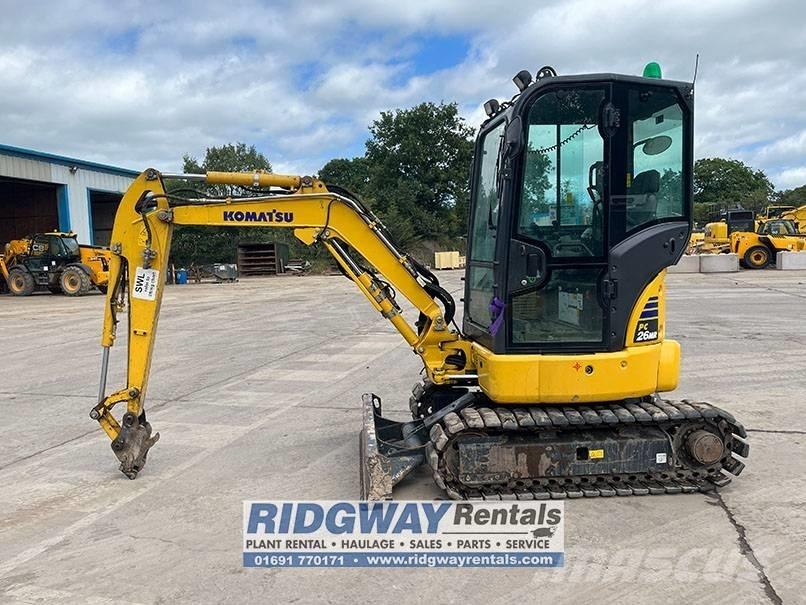 Komatsu PC 26 MR-5 Mini excavators < 7t