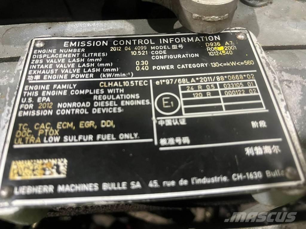 Liebherr D936 A7 Engines