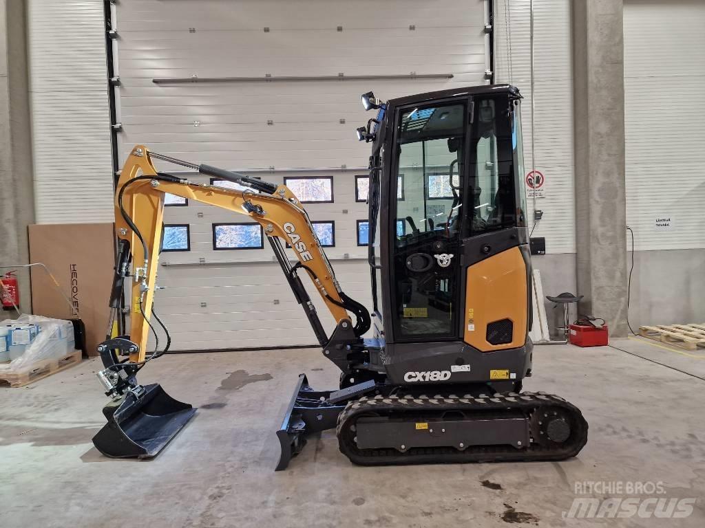 CASE CX 18 D Mini excavators < 7t