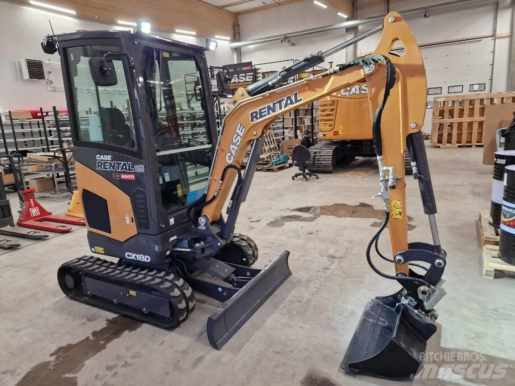 CASE CX 18 D Mini excavators < 7t