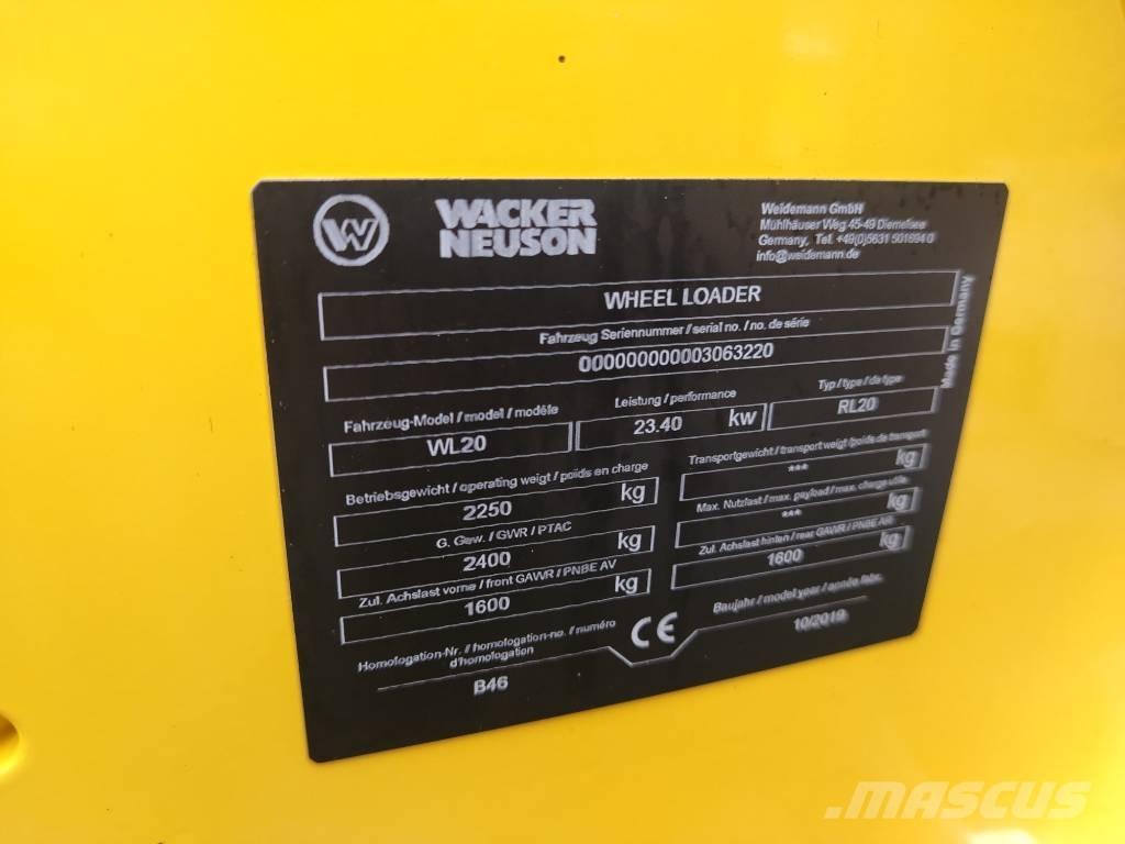 Wacker Neuson WL20 Mini loaders