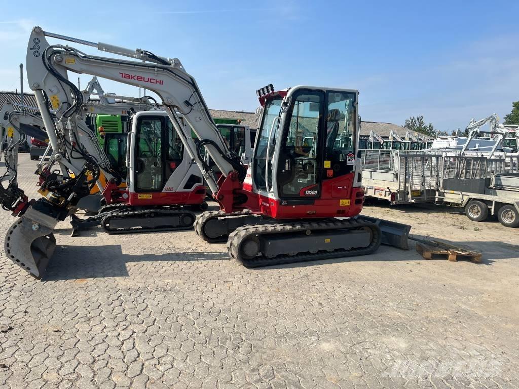 Takeuchi TB 260 Mini excavators < 7t