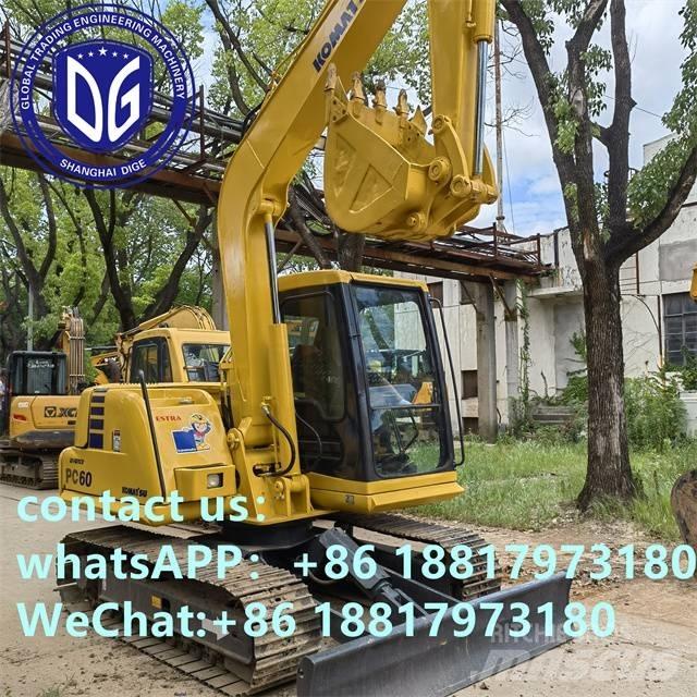 Komatsu PC 60-7C Crawler excavators