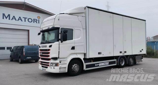 Scania R 490 6x2 Van Body Trucks