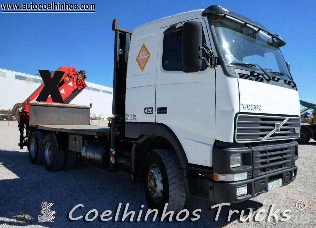 Volvo FH12 420 6x4 Flatbed/Dropside trucks