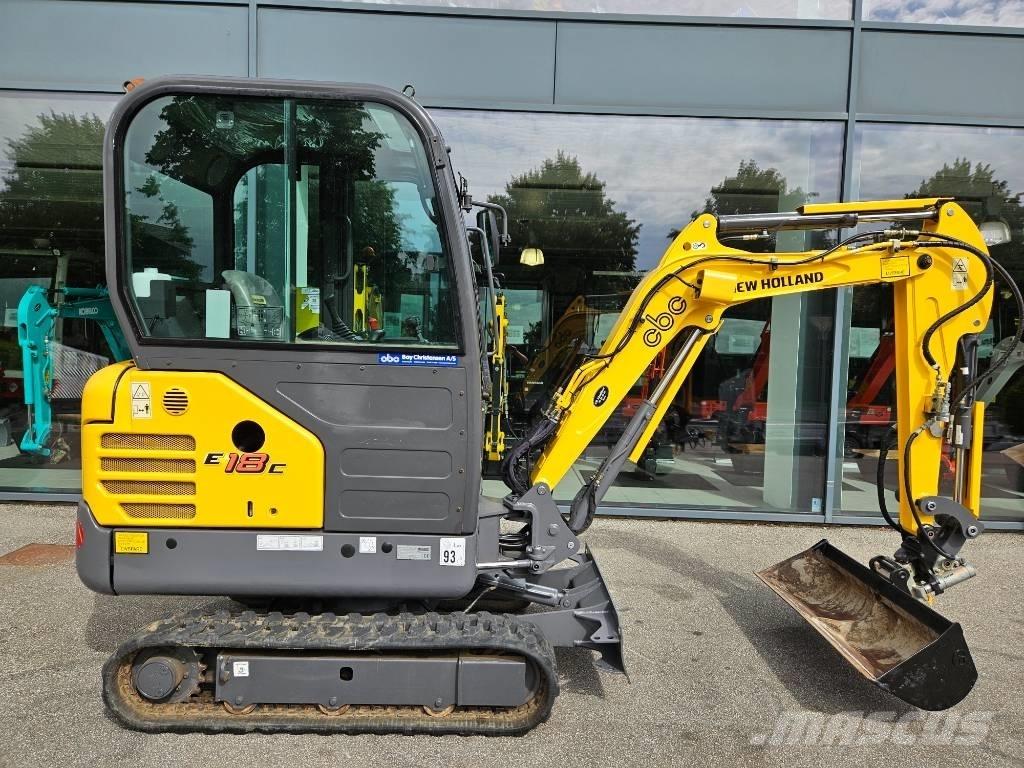 New Holland e18c Mini excavators < 7t