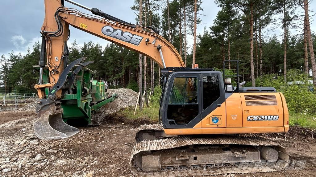 CASE CX 210 D Crawler excavators