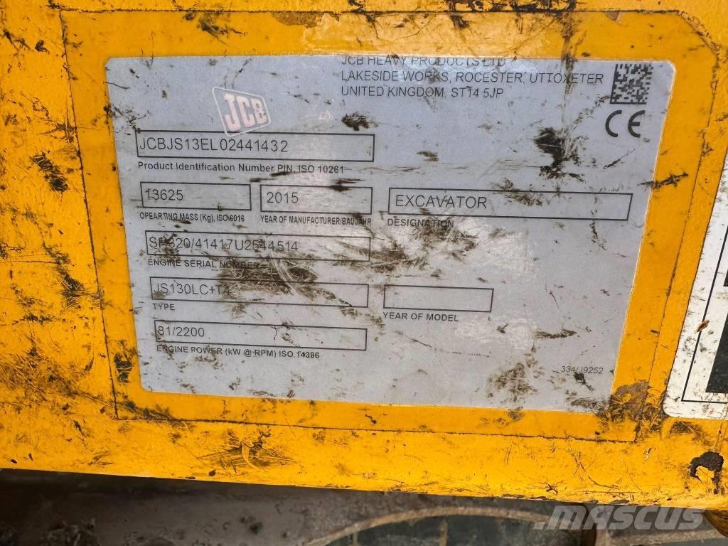 JCB JS 130 LC Crawler excavators