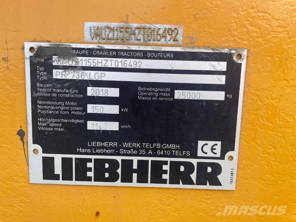 Liebherr PR 736 LGP Crawler dozers