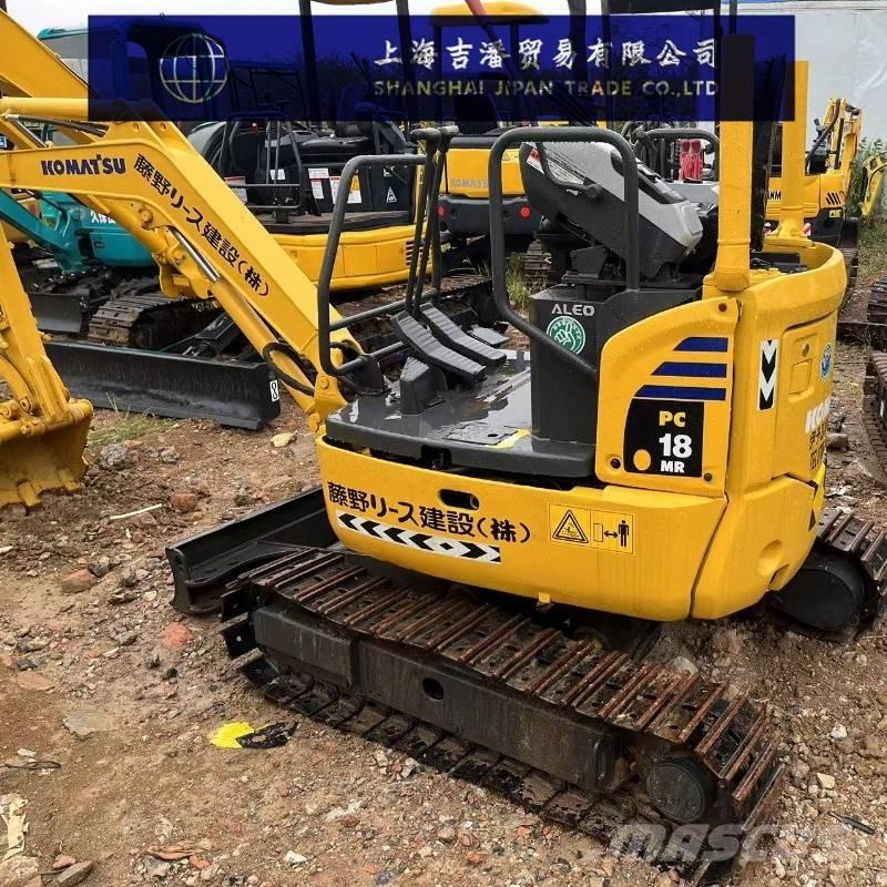 Komatsu PC 18 Crawler excavators