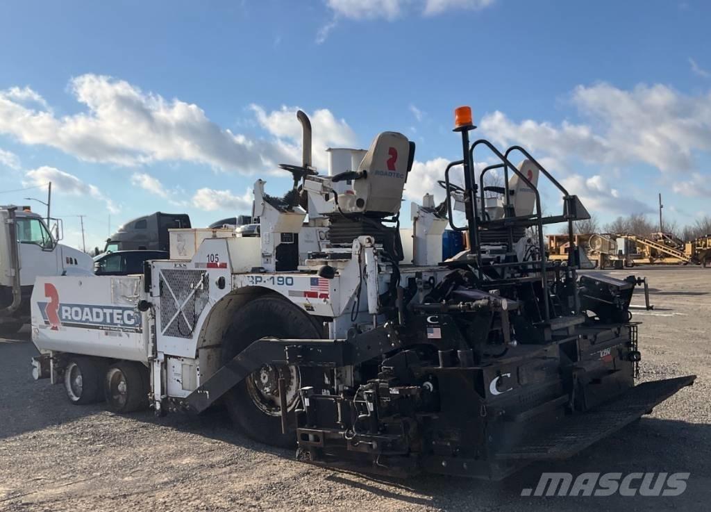 Roadtec RP190 Asphalt pavers