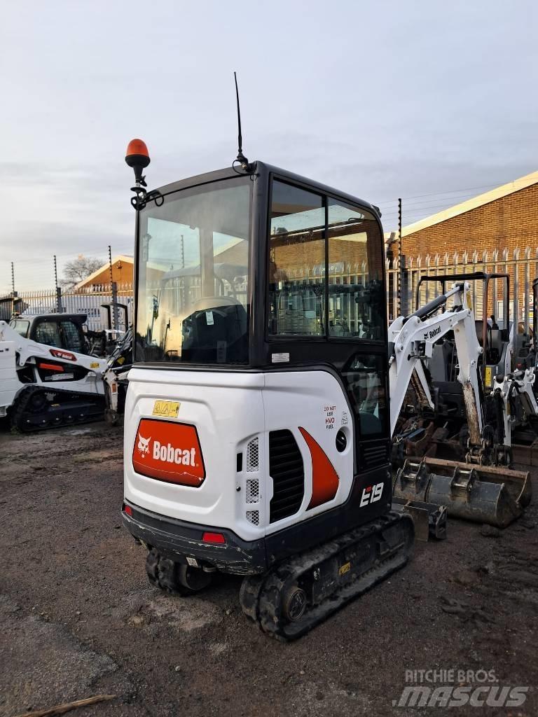 Bobcat E19 cabin Mini excavators < 7t