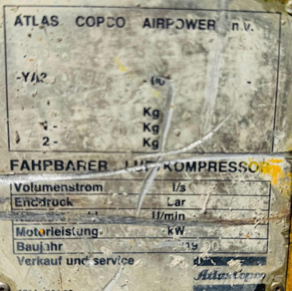 Atlas Copco XAS90D Compressors