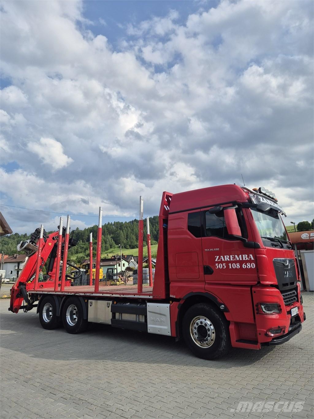 MAN TGX 26.580 Timber trucks