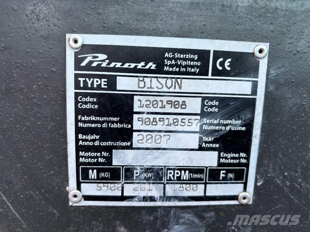 Prinoth Bison Snow groomers