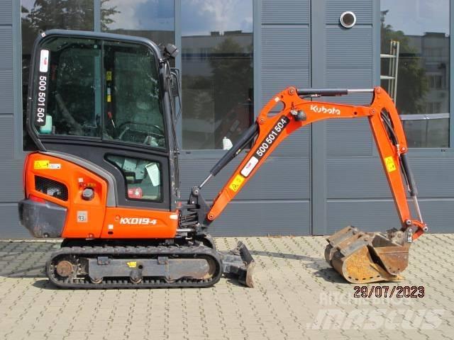 Kubota KX 019-4 Mini excavators < 7t