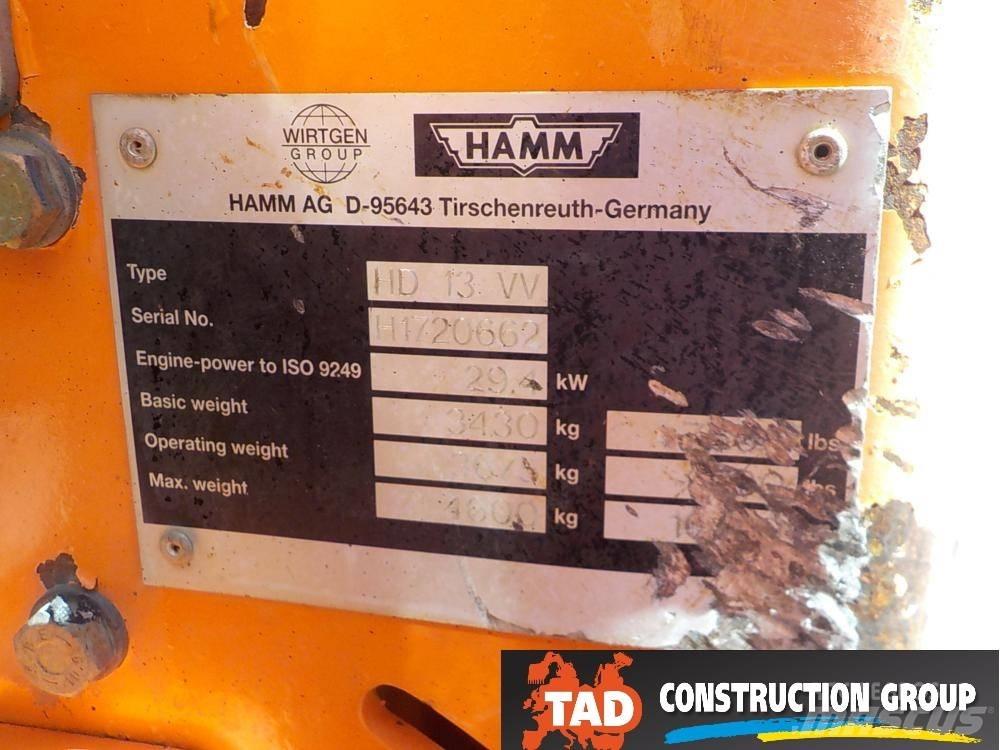 Hamm HD 13 VV Twin drum rollers