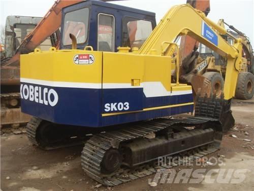 Kobelco SK03 Mini excavators < 7t