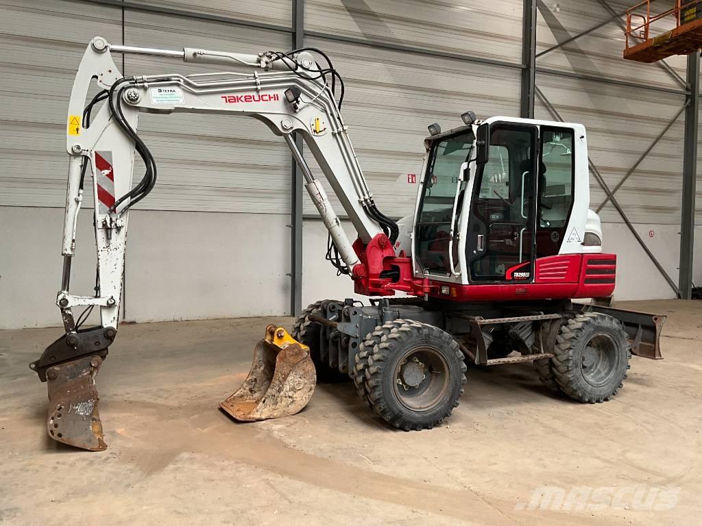 Takeuchi TB 295 W Wheeled excavators