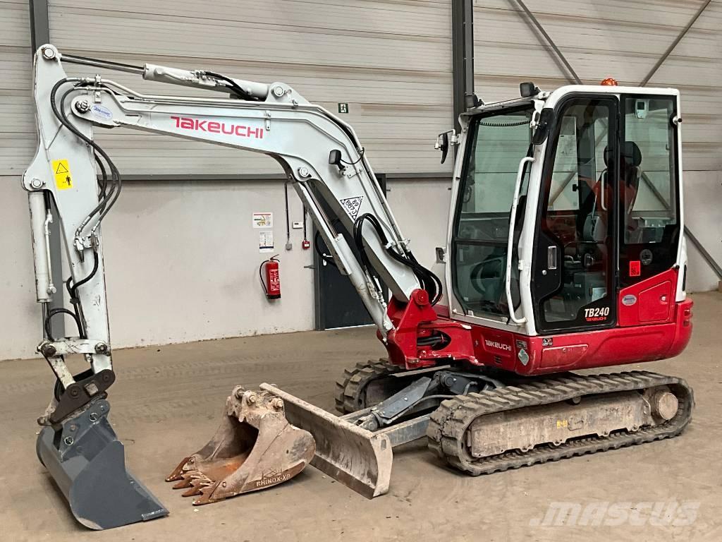 Takeuchi TB 240 Mini excavators < 7t