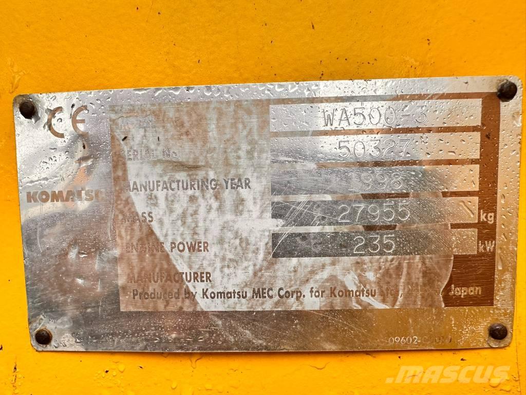 Komatsu WA500-3 Wheel loaders