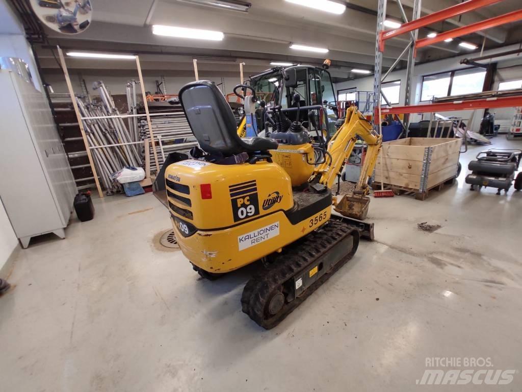 Komatsu PC 09-1 Mini excavators < 7t