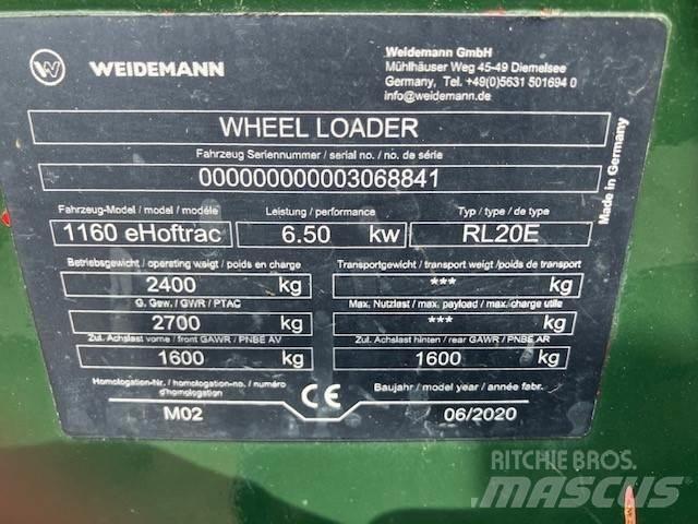 Weidemann 1160e Mini loaders