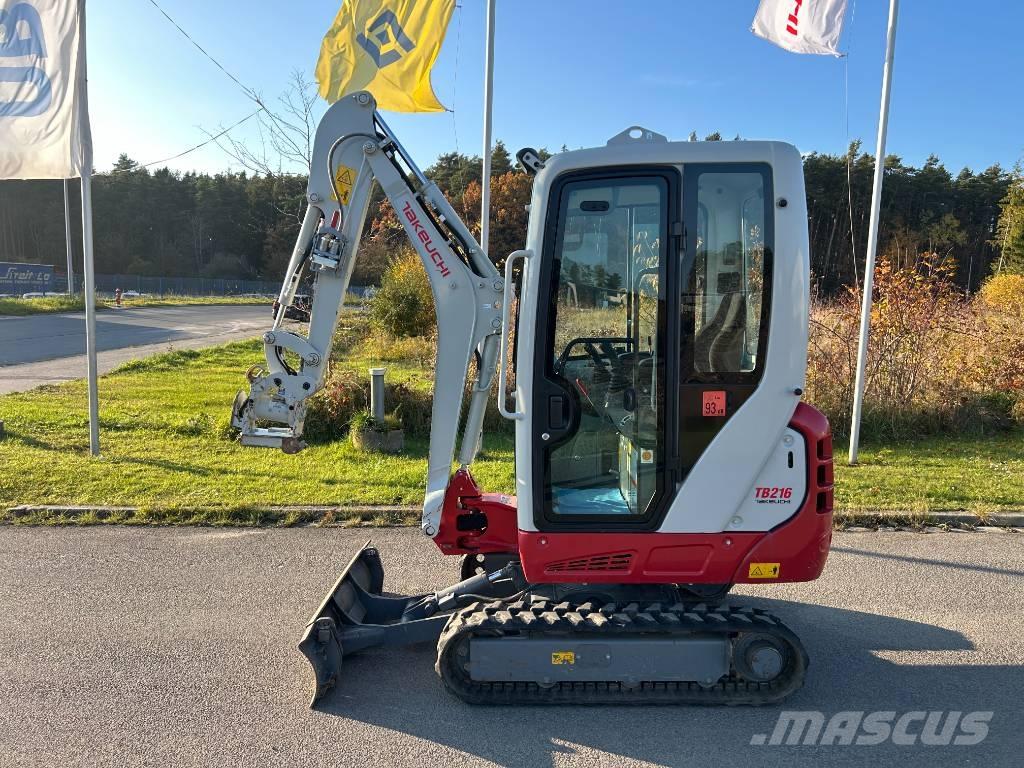 Takeuchi TB 216A V4 Mini excavators < 7t