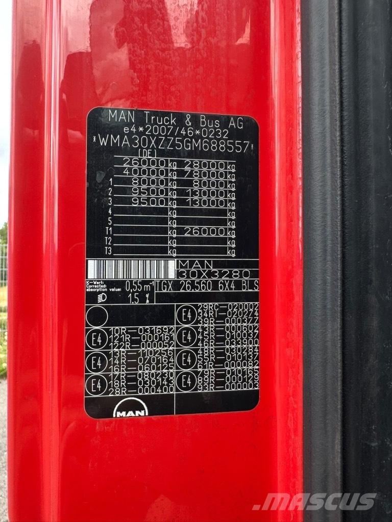 MAN TGX 26.560 6x4 Truck Tractor Units