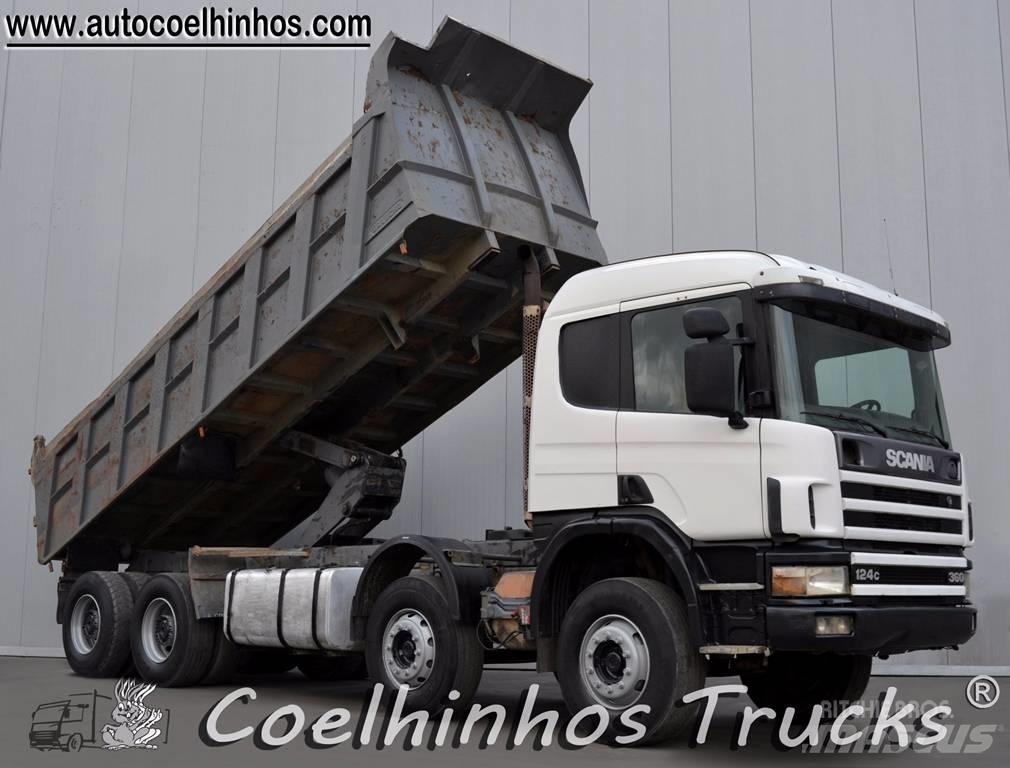 Scania 124C 360 Tipper trucks