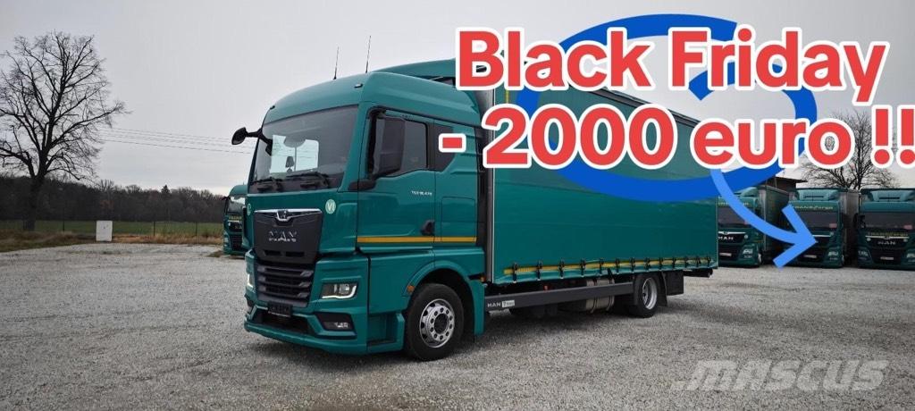 MAN TGX 18.470 Tautliner/curtainside trucks