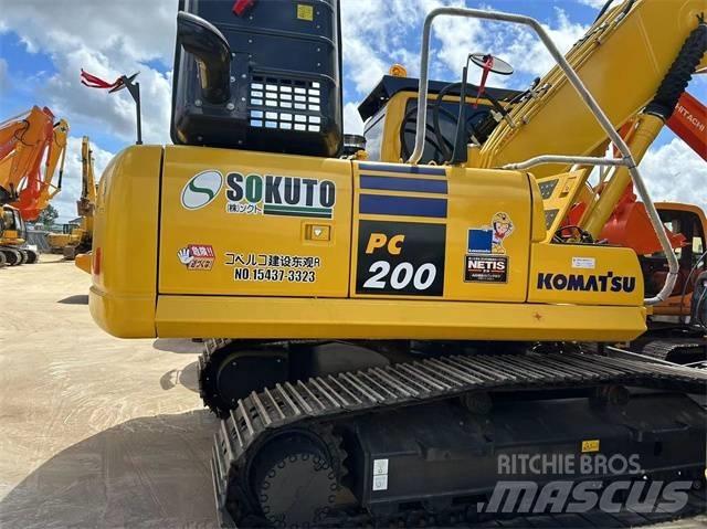Komatsu PC 200-8 Crawler excavators