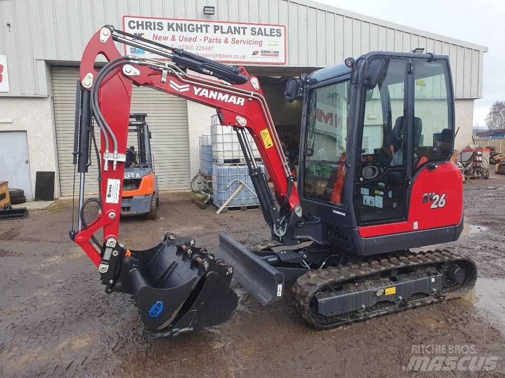 Yanmar SV26 Mini excavators < 7t